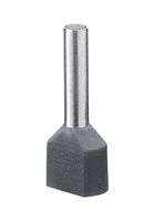 AI-Twin 2x 0,75- 8 GY Terminal, Wire Ferrule, 18AWG, Grey Phoenix Contact