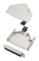 L17DTZK37+L77SDC37S D Sub Connector, Rcpt, 37Pos, Solder Amphenol ICC