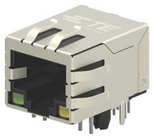 2301994-9 RJ45 Connector, R/A Jack, 1PORT, Th Te Connectivity