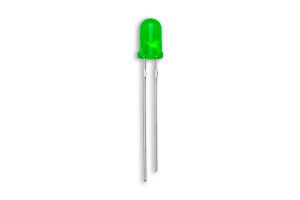 MP008248 LED, Green, 2.5MCD, 572nm, 5mm multicomp Pro