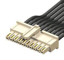 MMSS-04-20C-L-08.00-S-K Cable ASSY, 4P IDC Rcpt-Free End, 203mm Samtec