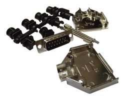 L717DA15PST3 Plug KIT, Straight Entry, 15WAY Amphenol ICC