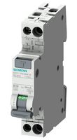 5SV1316-6KK10 RCBO, 2P, 10A, 230VAC Siemens