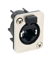 RJXS8FD3HB RJ45 Connector, R/A Jack, 1PORT, Panel Amphenol Sine/TUCHEL