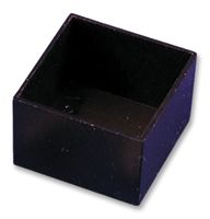 1596B111-10 Enclosure, Potting Box, ABS, Black Hammond