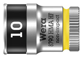 8790 10.0 Hex Socket, Af 10mm, 6.35mm Drive Wera
