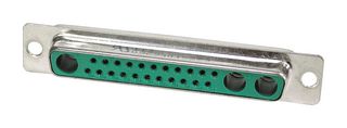 09694017253 Combo D-Sub Rcpt Housing, DC-25W3, Steel Harting