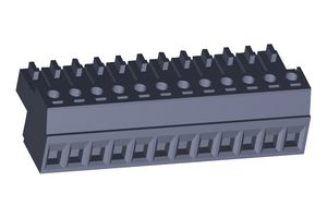39500-0012 Terminal Block, Pluggable, 12WAY, 16AWG Molex