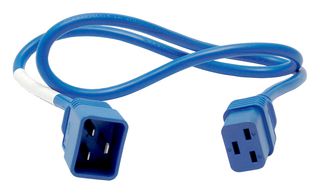 GW-151758 Power Cord, IEC C19-IEC C20, 1m, 16A multicomp Pro