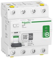 A9Z65480 RCCB, 4P, 80A, 400VAC Schneider Electric