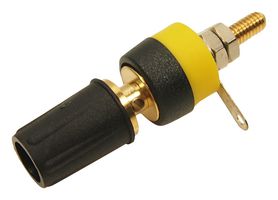 CL15501A Binding Post, 15A, Panel, Blk Cliff Electronic Components