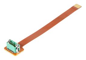 G125-F1MS110-075-L Cable ASSY, 10P WTB Plug-Free End, 75mm Harwin