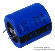381LQ221M450K022 Cap, 220µF, 450V, Alu Elec, Snap-In Cornell DUBILIER