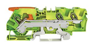 2106-1307 Terminal Block, DINRAIL, 3WAYS, 8AWG Wago