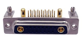 684M17W2203L621 Combo D-Sub Conn, Rcpt, DB-17W2, Th Norcomp