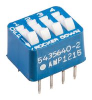 5435640-2 Dip SW, 4Pos, THT Alcoswitch - Te Connectivity