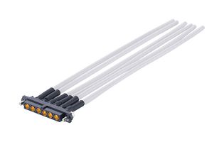 M80-FCPF5F1-06-0150L Cable ASSY, WTB Rcpt-Free End, 150mm Harwin