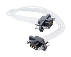 M80-FC20605F2-0150F2 Cable ASSY, WTB Rcpt-WTB Rcpt, 150mm Harwin