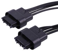 216620-1041 WTB Cable, 4P Squba Rcpt-Rcpt, 5.9" Molex