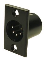 FC6176 Connector, xlr, Jack, 3Pos, Panel Cliff Electronic Components