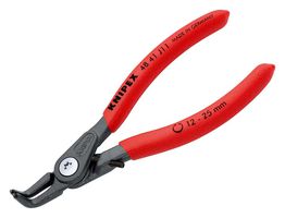 48 41 J11 Circlip Plier, 130mm, Grey Atramentized Knipex