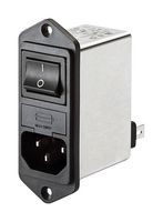 FN285-1-06 Power Line Filter, EMI/RFI, 1A, 250VAC Schaffner