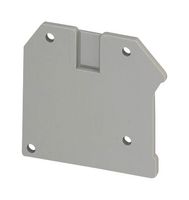 D-Uk 3-MSTB End Cover, Grey, DIN Rail Phoenix Contact