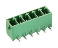 691305140006 Terminal Block, R/A Header, 6Pos, Th Wurth Elektronik