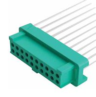 G125-FC11205L0-0450L Cable ASSY, Gecko Rcpt-Free End, 450mm Harwin