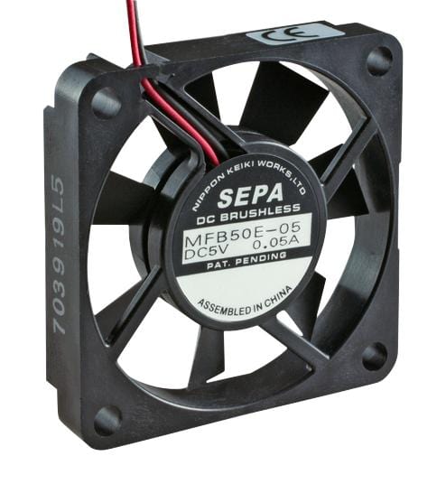 SEPA Axial MFB50E12A FAN, 50MM, 12VDC SEPA 1217976 MFB50E12A