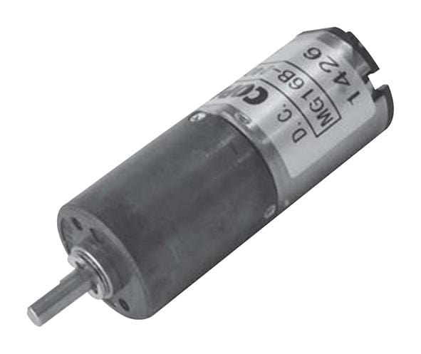 NIDEC COPAL ELECTRONICS Geared MG16B-030-AB-00 DC GEARED MOTOR, 1/30, 380RPM, 30MN-M NIDEC COPAL ELECTRONICS 3010299 MG16B-030-AB-00