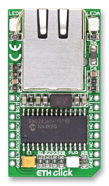 MIKROELEKTRONIKA Daughter Boards / Modules MIKROE-1135 ADD-ON-BOARD, WIFI PLUS CLICK MIKROELEKTRONIKA 2281675 MIKROE-1135
