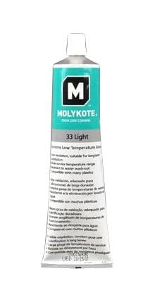 MOLYKOTE Lubricants & Cutting Fluids MOLYKOTE 33L, 100G 33 LIGHT GREASE, TUB, 100G MOLYKOTE 3605774 MOLYKOTE 33L, 100G