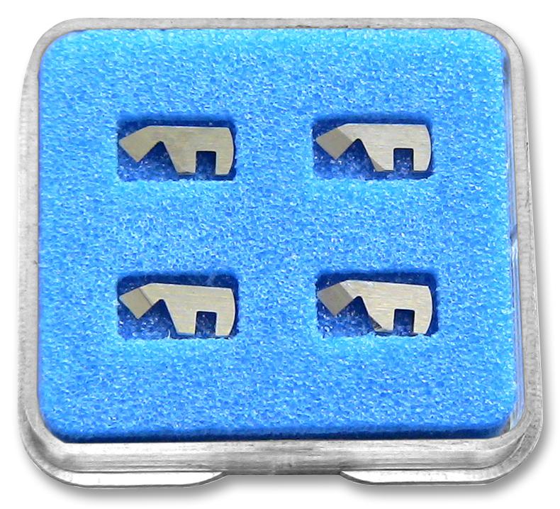NITRONIC Coax MS-0519S SPARE BLADE SET, HSS, 4PC NITRONIC 8439150 MS-0519S