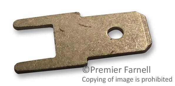 MULTICOMP PRO Terminals - PCB PC187(5)LT TERMINAL, PCB, 0.5X4.75MM, PK100 MULTICOMP PRO 1863339 PC187(5)LT