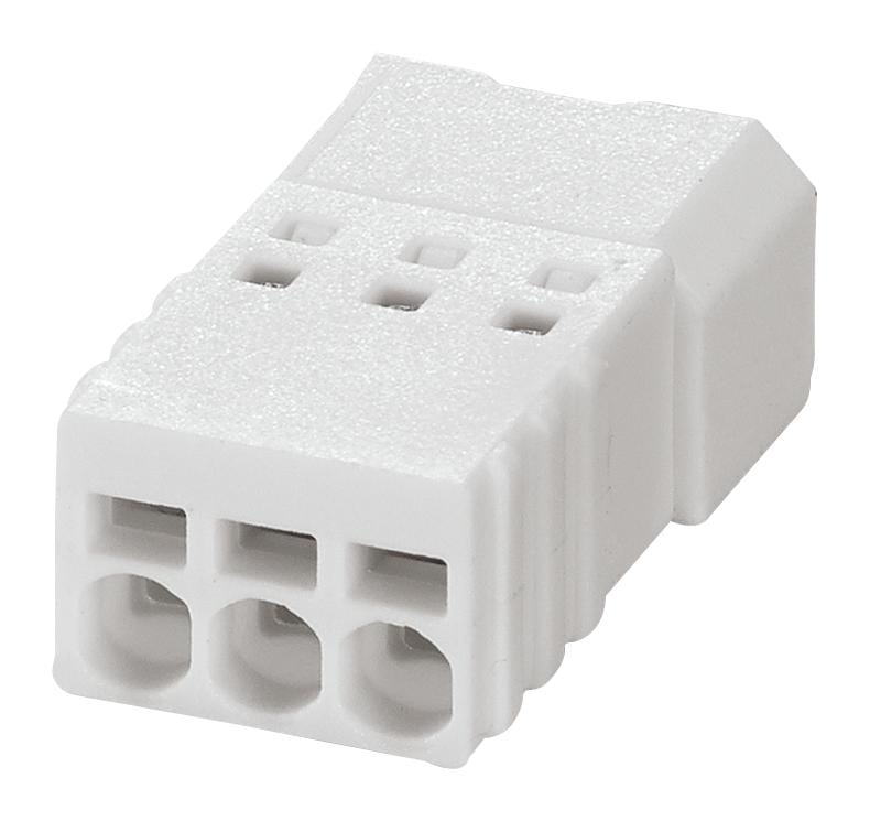 PHOENIX CONTACT Pluggable PTSM 0,5/ 3-PI-2,5 WH TERMINAL BLOCK, PLUGGABLE, 3POS, 20AWG PHOENIX CONTACT 2617038 PTSM 0,5/ 3-PI-2,5 WH