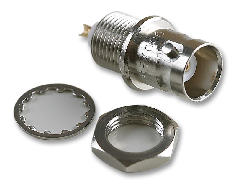 RADIALL RF/Coax Connectors R141557000 RF COAXIAL, BNC, STRAIGHT JACK, 50OHM RADIALL 4195140 R141557000