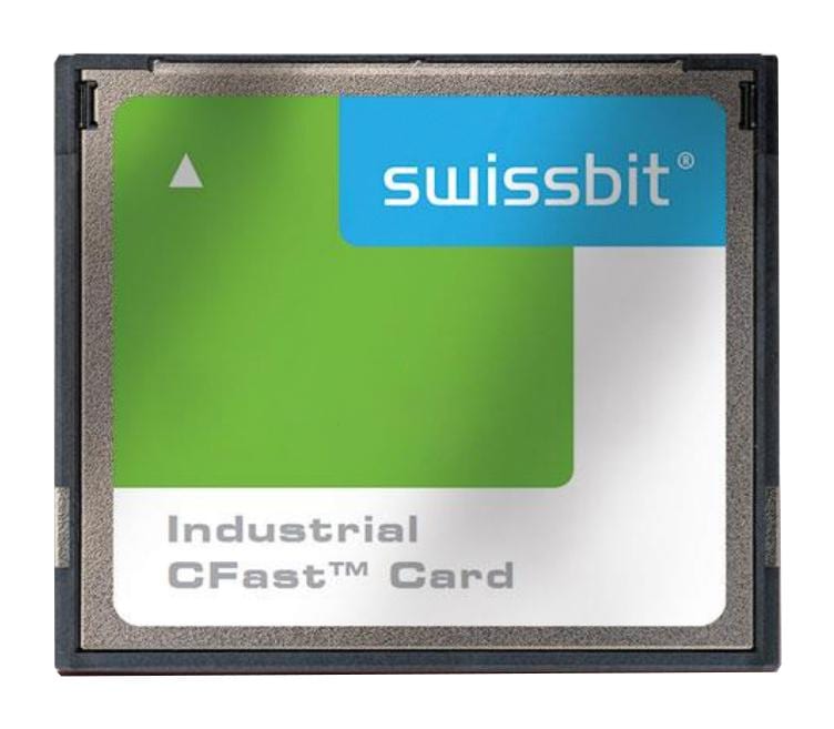 SWISSBIT Opslagmedia SFCA120GH3AA2TO-I-OC-22P-STD MEMORY CARD, CFAST, 120GB SWISSBIT 3786366 SFCA120GH3AA2TO-I-OC-22P-STD