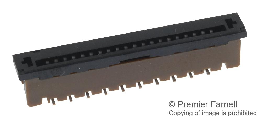 AMPHENOL ICC FFC/FPC SFW15R-2STE1LF CONNECTOR, FFC/FPC, 15POS, 1 ROW, 1MM AMPHENOL ICC 2886164 SFW15R-2STE1LF