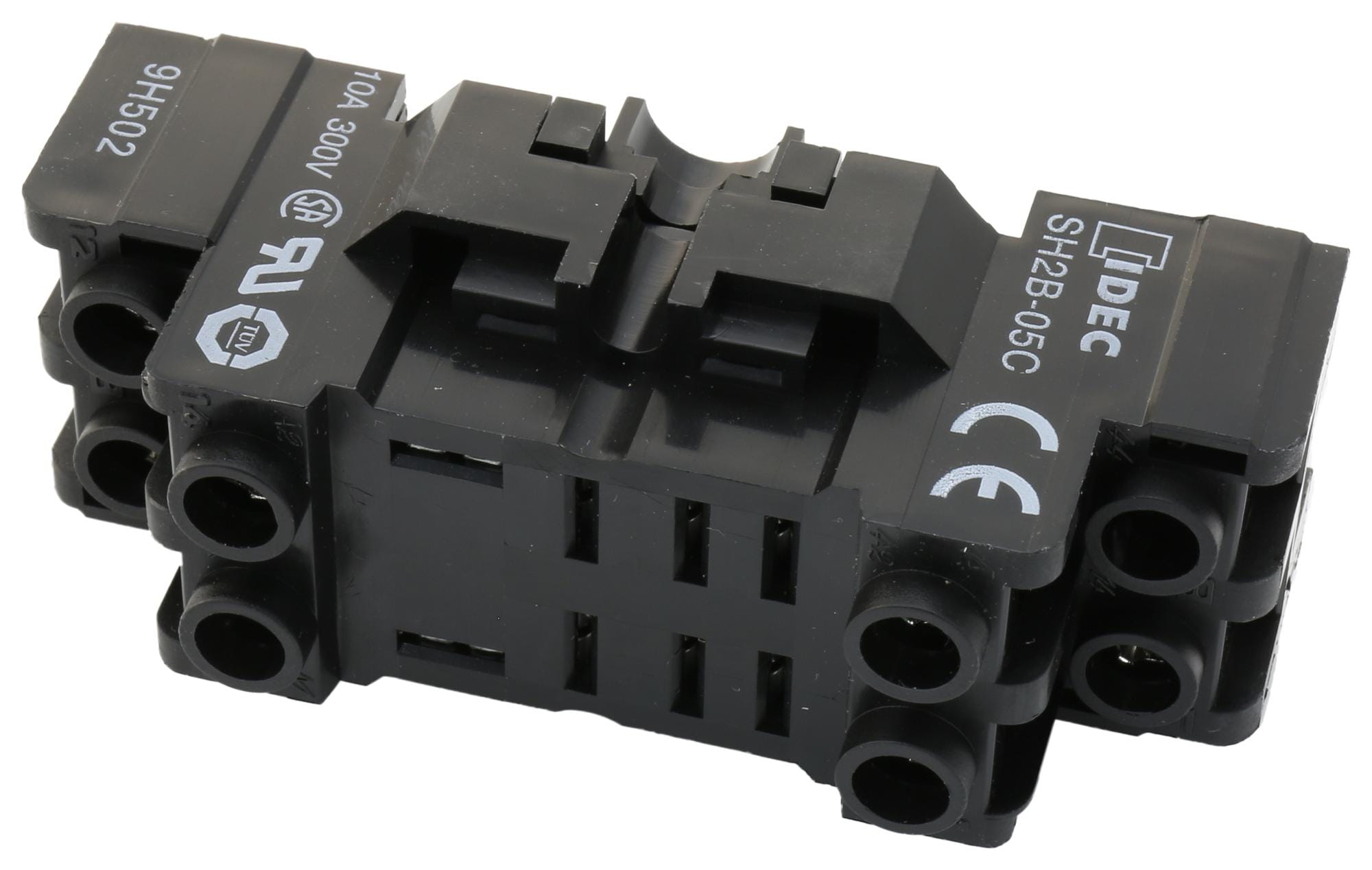 IDEC Relay Sockets SH2B-05C RELAY SOCKET, DIN RAIL, 8PIN, SCREW IDEC 2787308 SH2B-05C