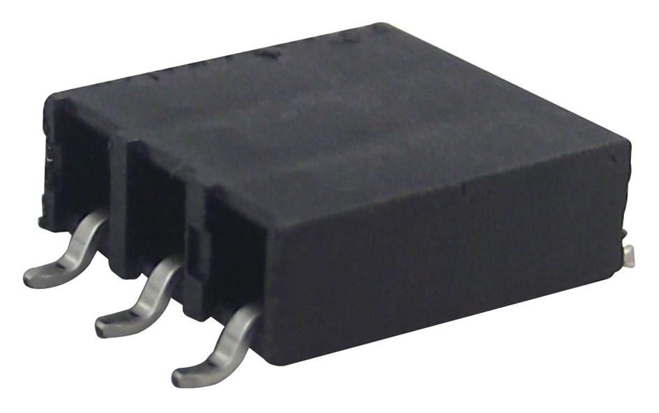 SAMTEC Board-to-Board SSM-103-L-SH RECEPTACLE, 2.54MM, SMT, R/A, 3WAY SAMTEC 2308471 SSM-103-L-SH