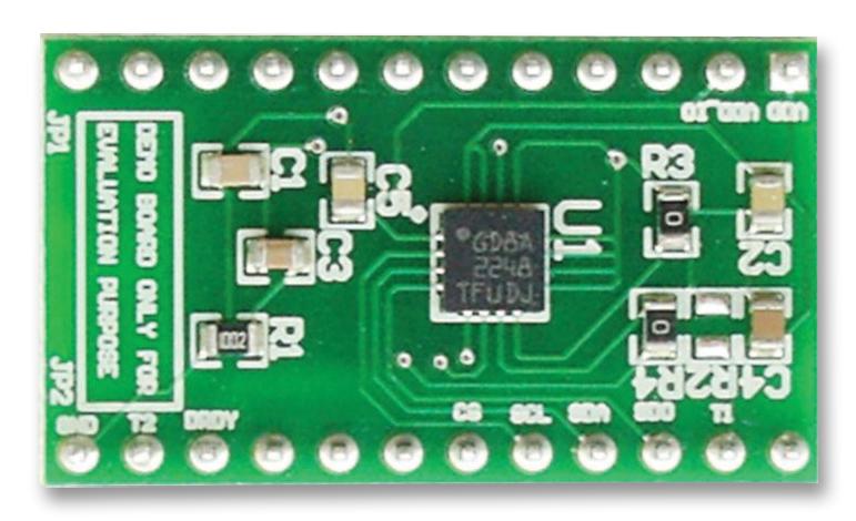 STMICROELECTRONICS Analog Development Kit Accessories STEVAL-MKI125V1 ADAPTOR BOARD, DIL24 SOCKET, A3G4250D STMICROELECTRONICS 2475486 STEVAL-MKI125V1