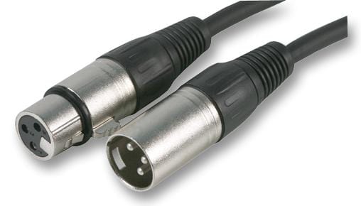 PRO SIGNAL Audio & Video SVC675S-3M CABLE, XLR M TO F, 3M PRO SIGNAL 8629366 SVC675S-3M