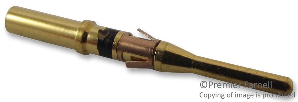 ITT CANNON Circular Contacts T3P16MC1LX CIRCULAR CONTACT, PIN, 16 AWG, CRIMP ITT CANNON 1186773 T3P16MC1LX