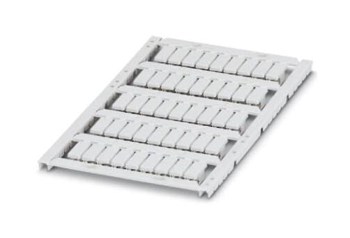 PHOENIX CONTACT Terminal Block Markers UCT-WMS 4,7 (12X5,5) MARKER SHEET, BLANK, 5.2MM, WHITE, TB PHOENIX CONTACT 3242871 UCT-WMS 4,7 (12X5,5)