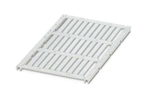 PHOENIX CONTACT Wire Markers - Clip Style UCT-WMT (30X4) CUS CABLE MARKER, 1.5MM-14MM, PC, WHITE PHOENIX CONTACT 3286052 UCT-WMT (30X4) CUS