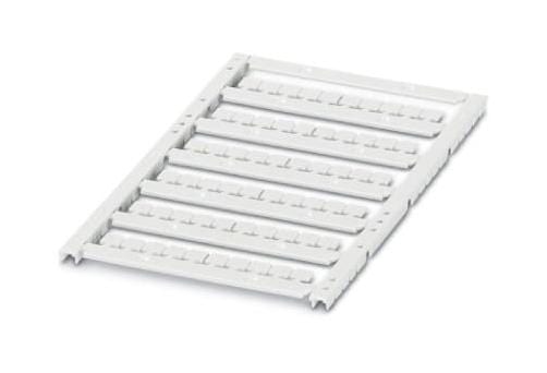 PHOENIX CONTACT Terminal Block Markers UCT1-TMF 6 MARKER STRIP, BLANK, WHITE, TB PHOENIX CONTACT 3242796 UCT1-TMF 6