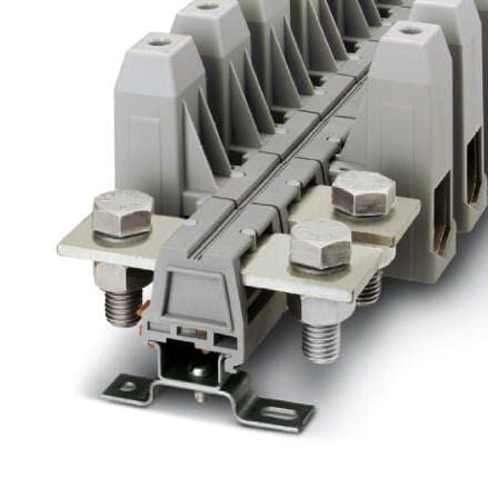 PHOENIX CONTACT DIN Rail Mount UHV240-KH/KH DIN RAIL TB, HIGH CURRENT, 2WAY, 00AWG PHOENIX CONTACT 3240758 UHV240-KH/KH
