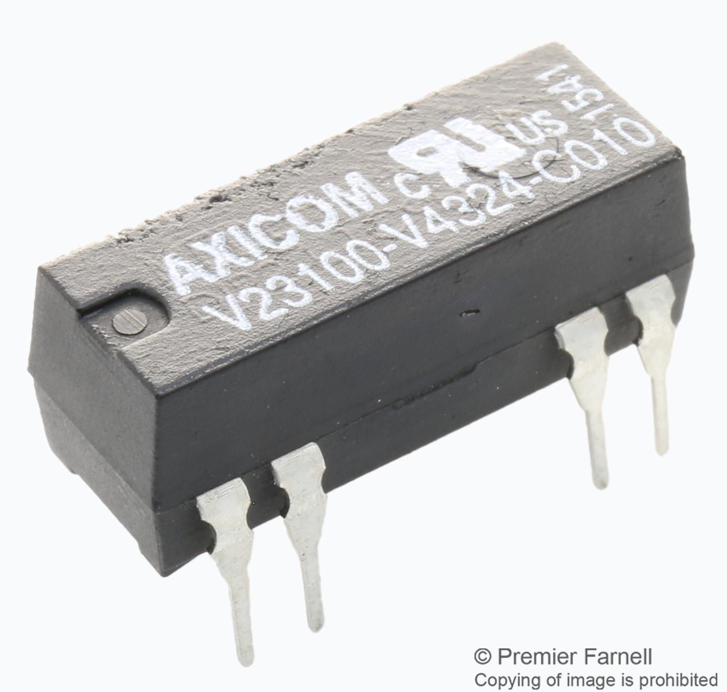 AXICOM - TE CONNECTIVITY Reed V23100V4305C REED RELAY, SPDT, 1.2A, 175VDC, TH AXICOM - TE CONNECTIVITY 2748006 V23100V4305C