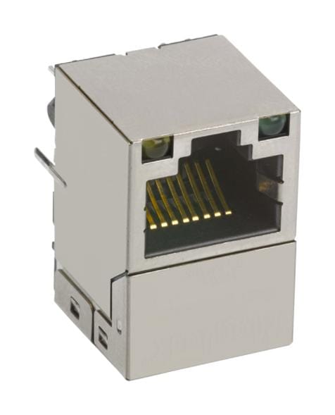 BEL MAGNETIC SOLUTIONS Plugs & Jacks V8BR-1AX1-JK RJ45 CONN, JACK, 8P8C, 1PORT, TH BEL MAGNETIC SOLUTIONS 3588278 V8BR-1AX1-JK